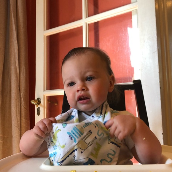 Handmade Bandana Bib - Picture 2 of 2